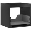 Praustuvo spintelės korpusas Mexen Box-A, 50 cm, 1 stalčius, Juodas matt