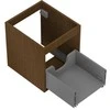 Praustuvo spintelės korpusas Mexen Box-A, 40 cm, 1 stalčius, Nut