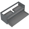 Praustuvo spintelės korpusas Mexen Box-A, 120 cm, 2 stalčiai, Graphite matt