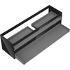 Praustuvo spintelės korpusas Mexen Box-A, 160 cm, 2 stalčiai, Juodas glossy