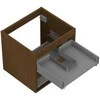 Praustuvo spintelės korpusas Mexen Box-A, 50 cm, 2 stalčiai, Nut