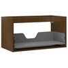 Praustuvo spintelės korpusas Mexen Box-A, 90 cm, 1 stalčius, Nut