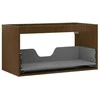 Praustuvo spintelės korpusas Mexen Box-A, 90 cm, 1 stalčius, Nut