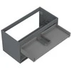 Praustuvo spintelės korpusas Mexen Box-A, 100 cm, 2 stalčiai, Graphite matt