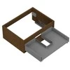 Praustuvo spintelės korpusas Mexen Box-A, 60 cm, 1 stalčius, Nut