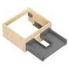 Praustuvo spintelės korpusas Mexen Box-A, 50 cm, 1 stalčius, Oak