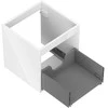 Praustuvo spintelės korpusas Mexen Box-A, 45 cm, 1 stalčius, Baltas glossy
