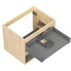Praustuvo spintelės korpusas Mexen Box-A, 60 cm, 2 stalčiai, Oak