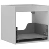 Praustuvo spintelės korpusas Mexen Box-A, 50 cm, 1 stalčius, Pilkas matt