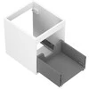 Praustuvo spintelės korpusas Mexen Box-A, 40 cm, 1 stalčius, Baltas matt