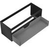 Praustuvo spintelės korpusas Mexen Box-A, 120 cm, 1 stalčius, Juodas matt