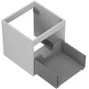 Praustuvo spintelės korpusas Mexen Box-A, 45 cm, 1 stalčius, Pilkas matt