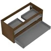 Praustuvo spintelės korpusas Mexen Box-A, 100 cm, 2 stalčiai, Nut