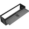 Praustuvo spintelės korpusas Mexen Box-A, 160 cm, 2 stalčiai, Juodas glossy