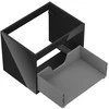 Praustuvo spintelės korpusas Mexen Box-A, 60 cm, 1 stalčius, Juodas glossy