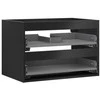 Praustuvo spintelės korpusas Mexen Box-A, 70 cm, 2 stalčiai, Juodas matt