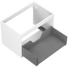 Praustuvo spintelės korpusas Mexen Box-A, 70 cm, 1 stalčius, Baltas matt