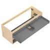 Praustuvo spintelės korpusas Mexen Box-A, 120 cm, 2 stalčiai, Oak