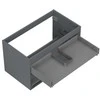 Praustuvo spintelės korpusas Mexen Box-A, 80 cm, 2 stalčiai, Graphite matt