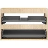 Praustuvo spintelės korpusas Mexen Box-A, 70 cm, 2 stalčiai, Oak