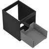 Praustuvo spintelės korpusas Mexen Box-A, 40 cm, 1 stalčius, Juodas matt