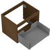 Praustuvo spintelės korpusas Mexen Box-A, 60 cm, 1 stalčius, Nut