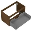 Praustuvo spintelės korpusas Mexen Box-A, 80 cm, 1 stalčius, Nut