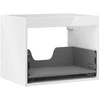 Praustuvo spintelės korpusas Mexen Box-A, 60 cm, 1 stalčius, Baltas glossy