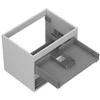Praustuvo spintelės korpusas Mexen Box-A, 60 cm, 2 stalčiai, Pilkas matt