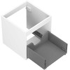 Praustuvo spintelės korpusas Mexen Box-A, 45 cm, 1 stalčius, Baltas matt
