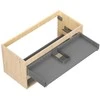 Praustuvo spintelės korpusas Mexen Box-A, 100 cm, 2 stalčiai, Oak
