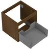 Praustuvo spintelės korpusas Mexen Box-A, 50 cm, 1 stalčius, Nut
