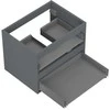 Praustuvo spintelės korpusas Mexen Box-A, 60 cm, 2 stalčiai, Graphite matt