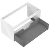 Praustuvo spintelės korpusas Mexen Box-A, 90 cm, 1 stalčius, Baltas glossy