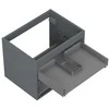 Praustuvo spintelės korpusas Mexen Box-A, 60 cm, 2 stalčiai, Graphite matt