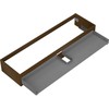 Praustuvo spintelės korpusas Mexen Box-A, 160 cm, 1 stalčius, Nut