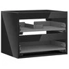 Praustuvo spintelės korpusas Mexen Box-A, 60 cm, 2 stalčiai, Juodas glossy