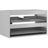 Praustuvo spintelės korpusas Mexen Box-A, 80 cm, 2 stalčiai, Pilkas matt