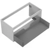 Praustuvo spintelės korpusas Mexen Box-A, 100 cm, 1 stalčius, Pilkas matt