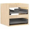 Praustuvo spintelės korpusas Mexen Box-A, 50 cm, 2 stalčiai, Oak