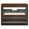 Praustuvo spintelės korpusas Mexen Box-A, 60 cm, 2 stalčiai, Nut