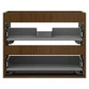 Praustuvo spintelės korpusas Mexen Box-A, 60 cm, 2 stalčiai, Nut