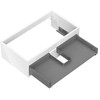 Praustuvo spintelės korpusas Mexen Box-A, 80 cm, 1 stalčius, Baltas glossy