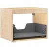Praustuvo spintelės korpusas Mexen Box-A, 60 cm, 1 stalčius, Oak