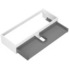 Praustuvo spintelės korpusas Mexen Box-A, 120 cm, 1 stalčius, Baltas matt