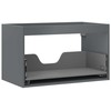 Praustuvo spintelės korpusas Mexen Box-A, 80 cm, 1 stalčius, Graphite matt