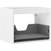 Praustuvo spintelės korpusas Mexen Box-A, 60 cm, 1 stalčius, Baltas matt