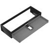 Praustuvo spintelės korpusas Mexen Box-A, 120 cm, 1 stalčius, Juodas glossy