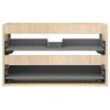 Praustuvo spintelės korpusas Mexen Box-A, 80 cm, 2 stalčiai, Oak