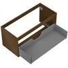 Praustuvo spintelės korpusas Mexen Box-A, 100 cm, 1 stalčius, Nut